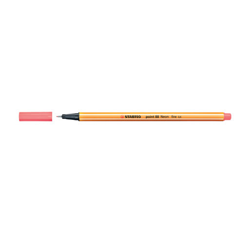 stabilo-fineliner-point-88-0-4-mm-rosso-neon-88-040