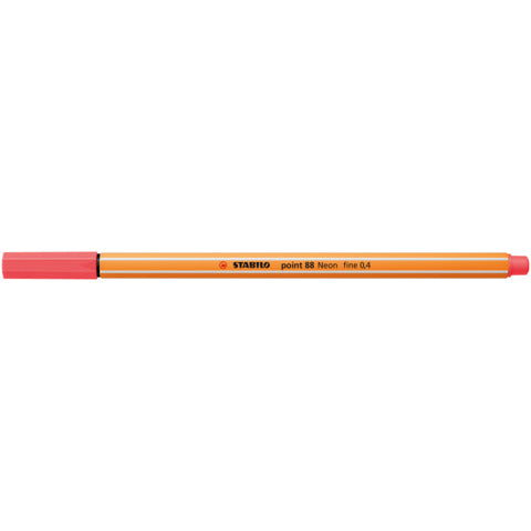 stabilo-fineliner-point-88-0-4-mm-rosso-neon-88-040