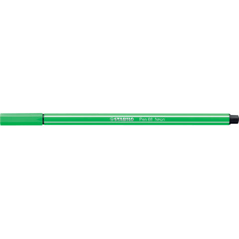 stabilo-pennarelli-pen-68-tratto-1-mm-verde-neon-68-033