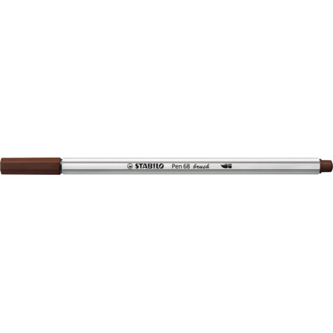 stabilo-pennarello-pen-68-brush-punta-pennello-m-1-mm-bruno-568-45