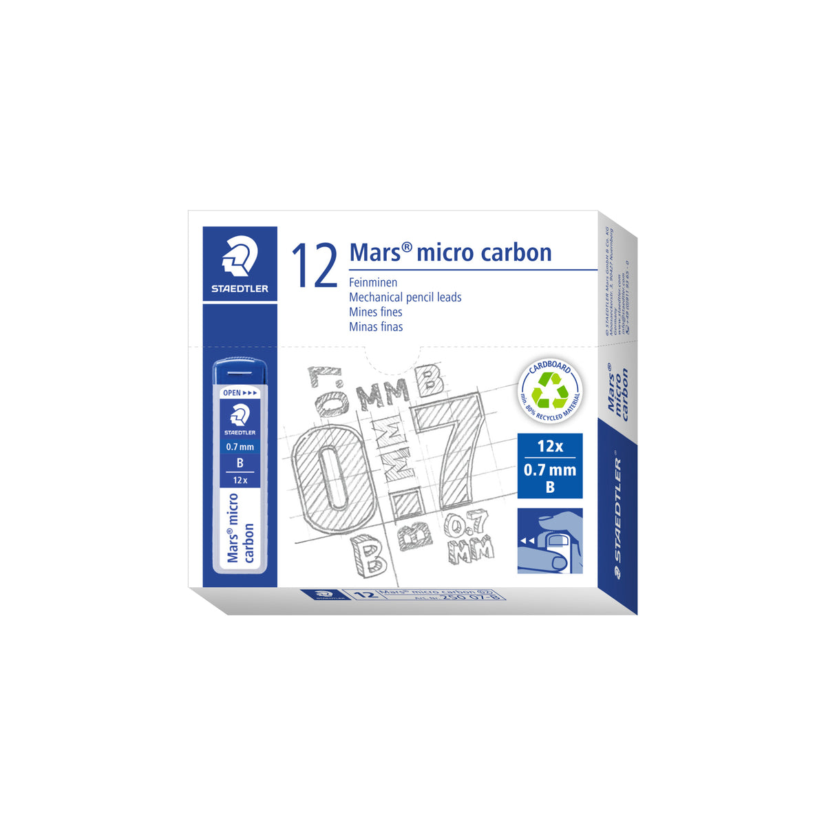 staedtler-12-astucci-12-mine-0-7mm-mars-micro-250-07-b