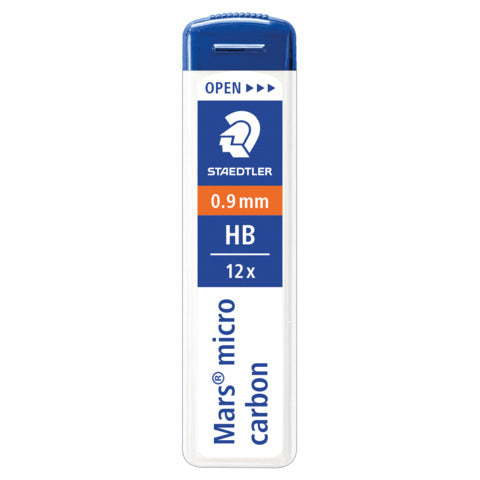 staedtler-astuccio-12-mine-sottili-hb-mars-micro-carbon-250-0-9-mm-250-09-hb