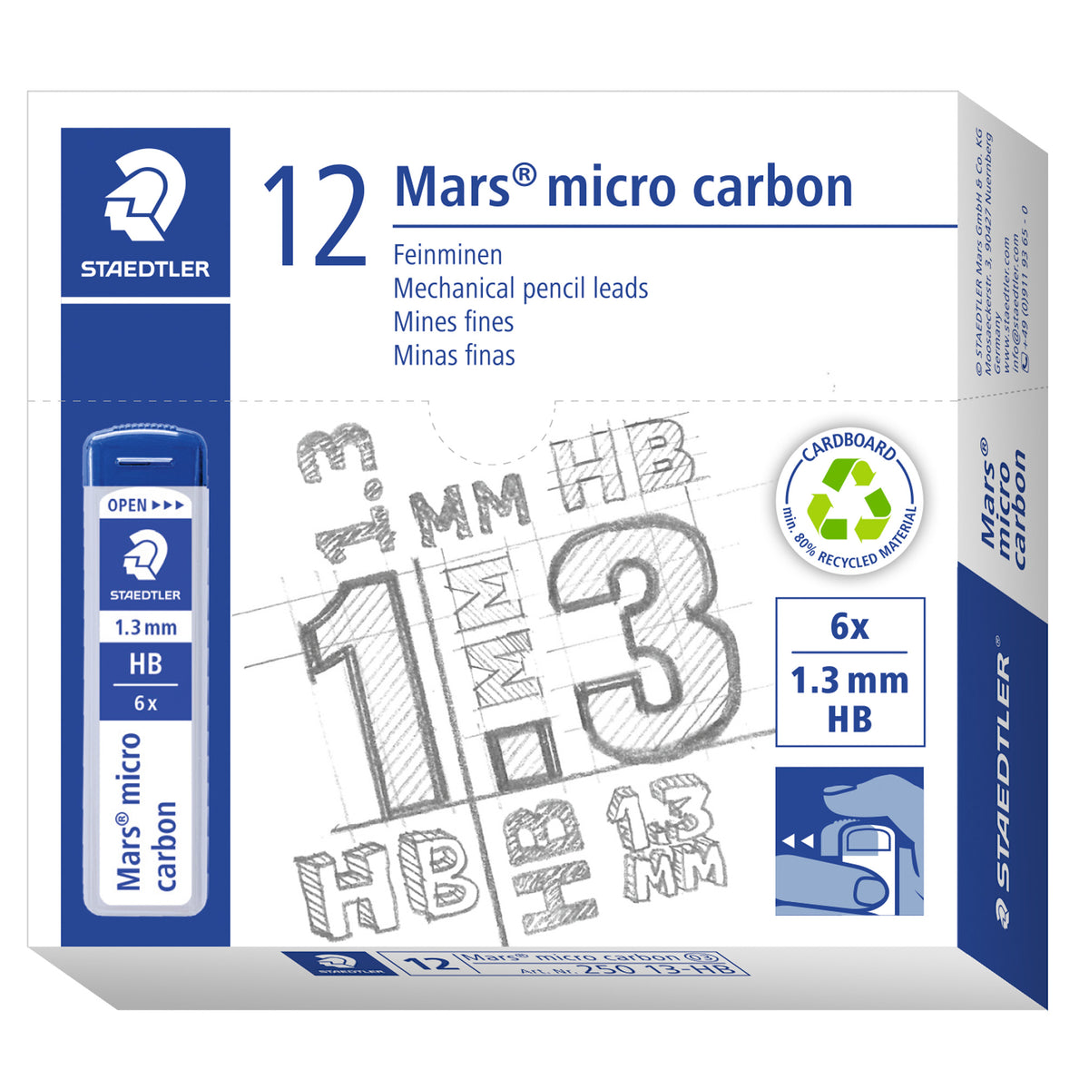 staedtler-astuccio-6-mine-1-3mm-mars-micro-250-13-hb