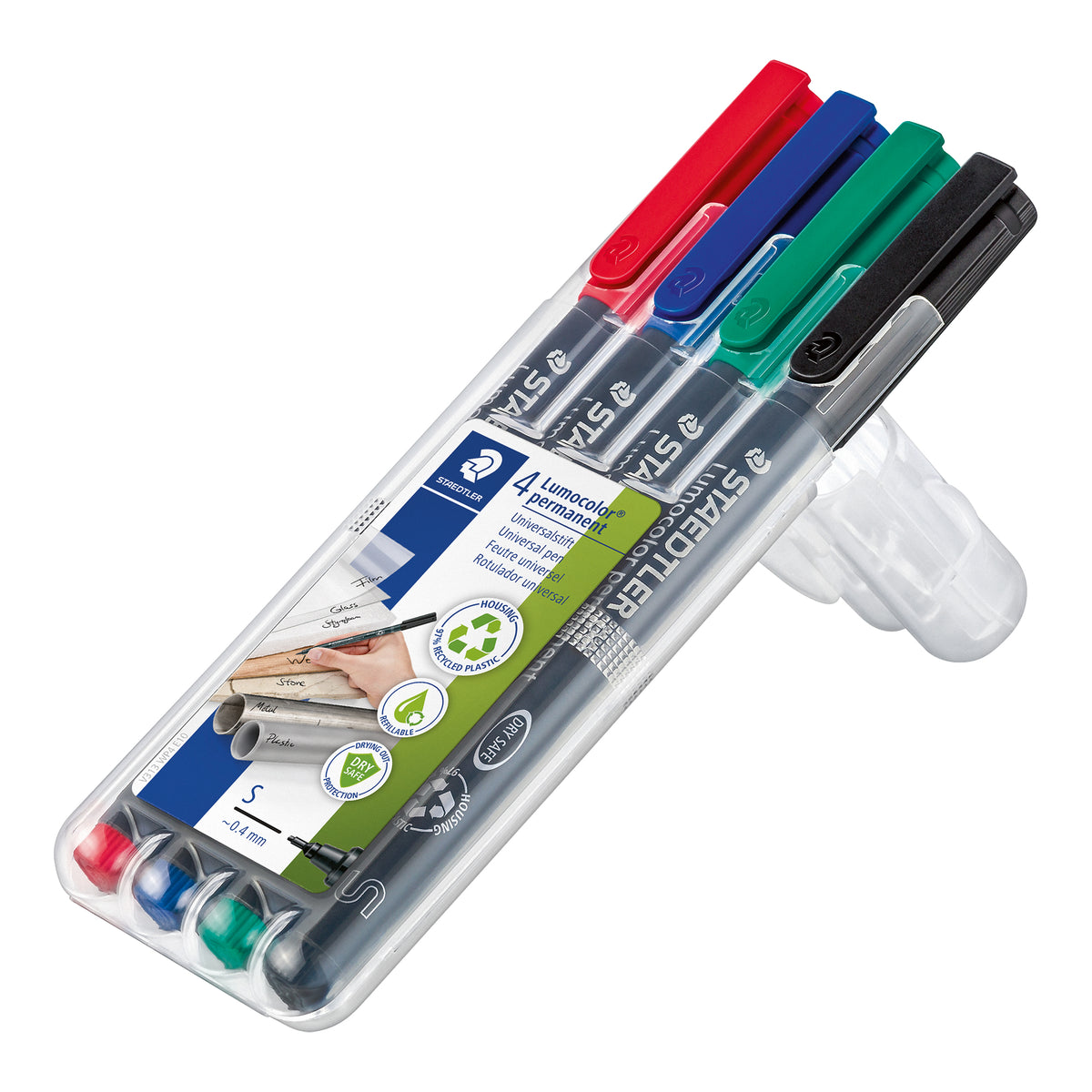 staedtler-busta-4-pennarelli-lumocolor-permanent-313-sf-0-4mm