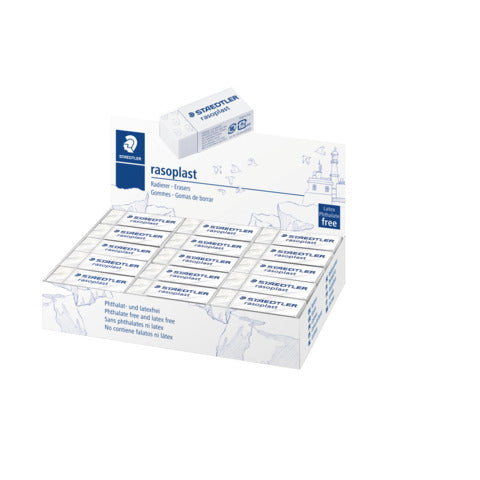 staedtler-gomma-rasoplast-matita-43-x19-x13-mm-bianca-conf-30-pezzi-526b30
