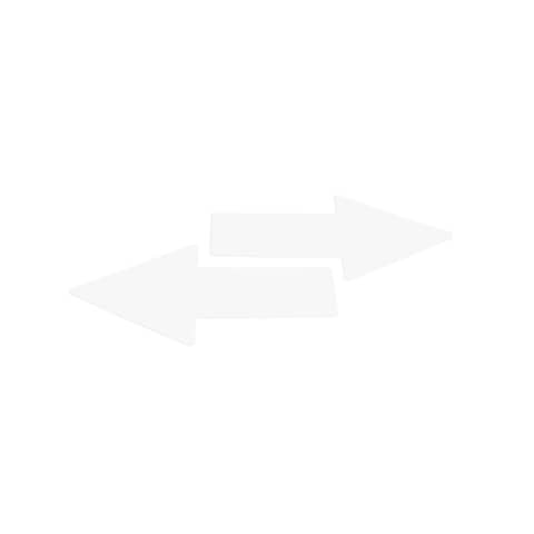 tarifold-sticker-pavimenti-freccia-20x5-cm-bianco-conf-10-pz-b197402
