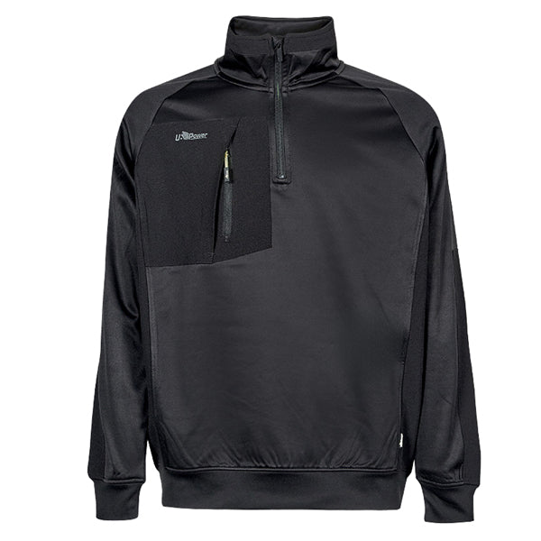 u-power-felpa-mezza-zip-leeds-tg-l-nero