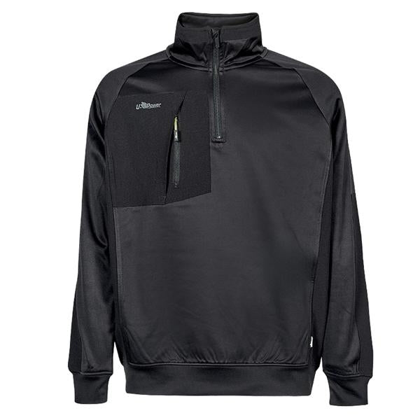 u-power-felpa-mezza-zip-leeds-tg-l-nero