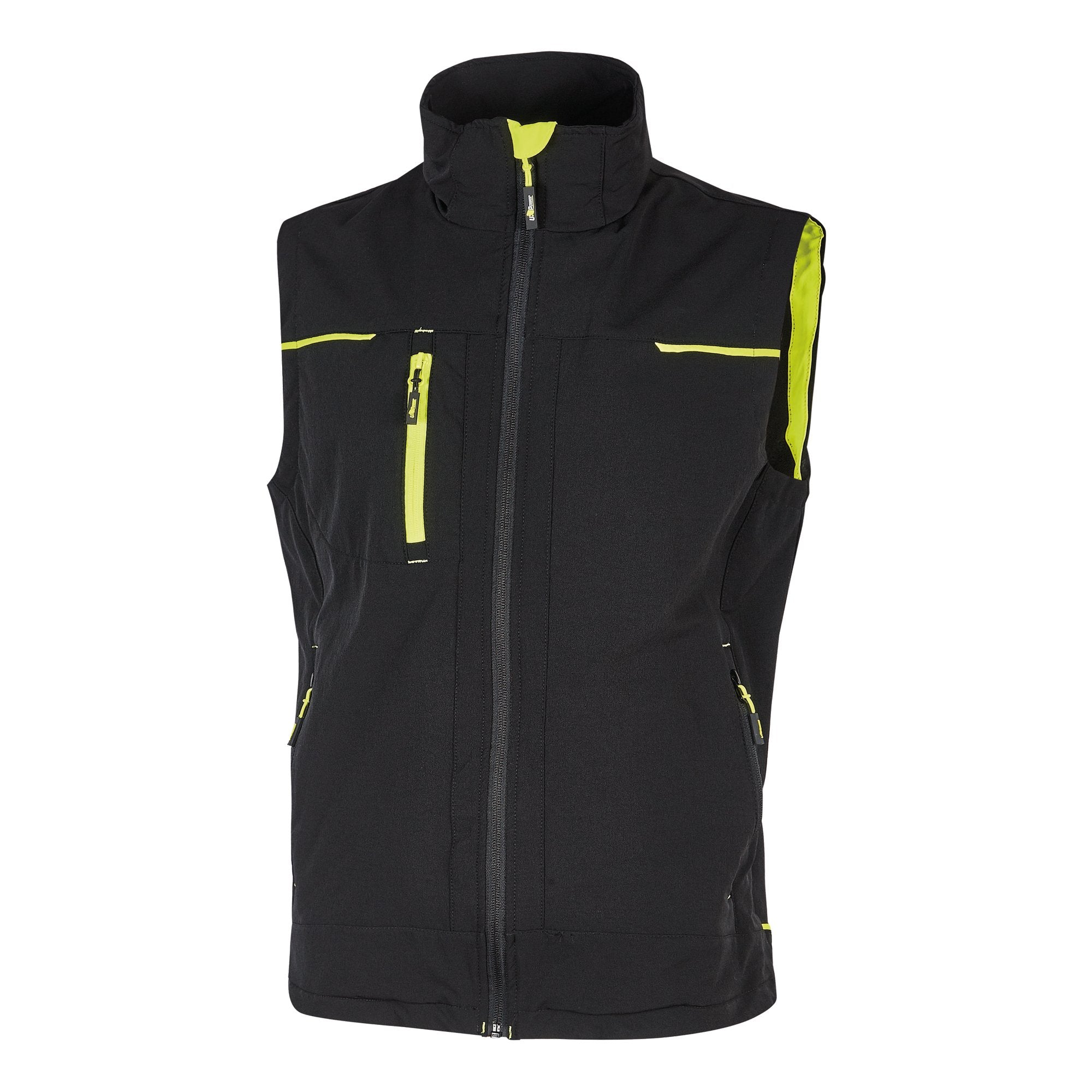 u-power-gilet-donna-saturn-lady-nero-giallo-taglia-m