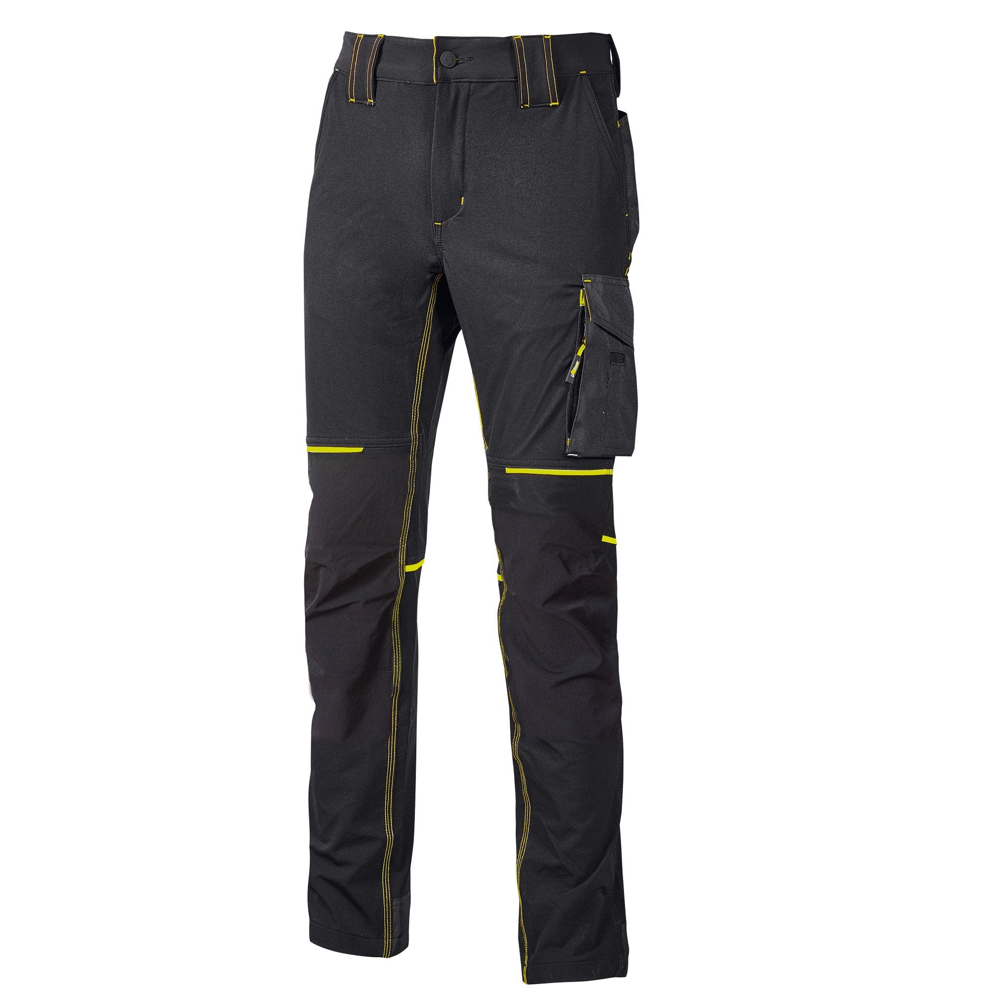 u-power-pantaloni-donna-world-grigio-giallo-taglia-m