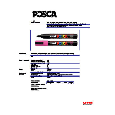 uni-posca-gift-box-marcatore-tempera-punta-media-colori-assortiti-tappo-barattolo-verde-m-84008578