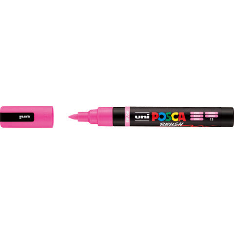 uni-posca-marcatore-tempera-punta-pennello-semi-flessibile-1-4-mm-rosa-m-pc5br-ra