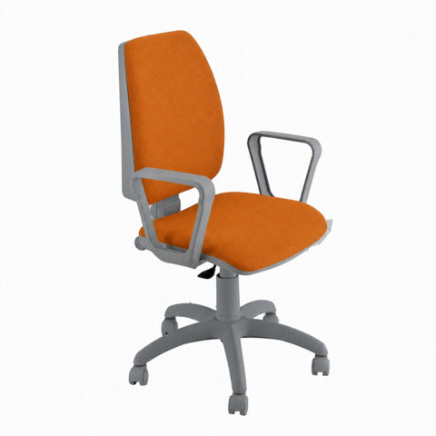 unisit-sedia-operativa-girevole-jupiter-jubrg-eco-smart-base-grigia-riv-eco-arancione-braccioli-jpqg-brng-ea