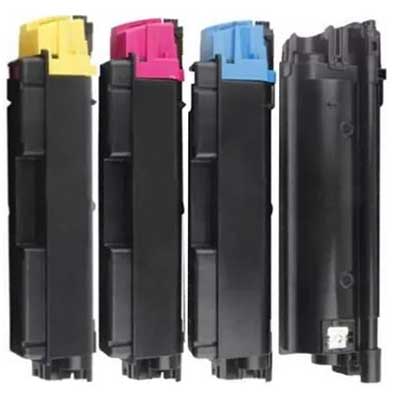 Toner TK-590/BCMY compatibili - Nero/colori - Confezione risparmio da 4 PZ