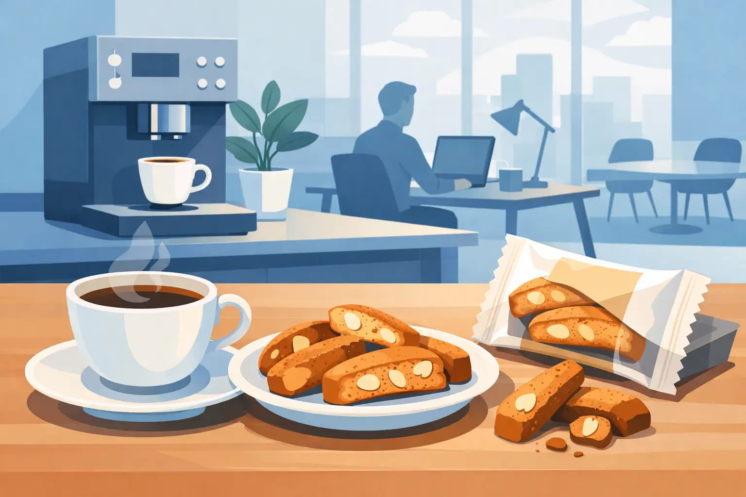 Biscotti Falcone: scelta pratica per uffici