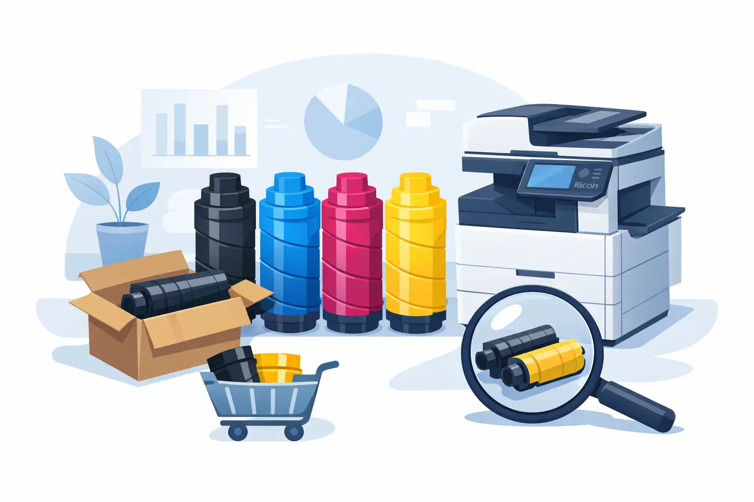 Toner Ricoh ufficio: scelta e acquisto