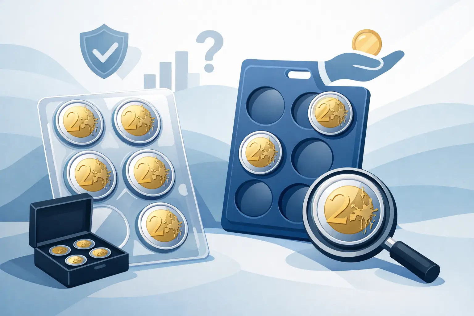 Blister per monete da 2 euro: come sceglierli