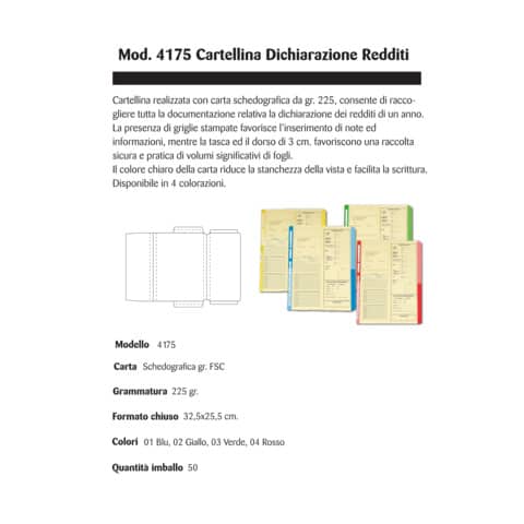 4pro-cartelline-2-lembi-dichiarazione-redditi-a4-cellulosa-225-g-mq-dorso-2-cm-rosso-conf-50-pezzi-4175-04