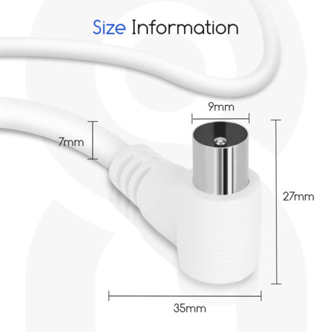 aigostar-cavo-tv-1-5-m-bianco-211325
