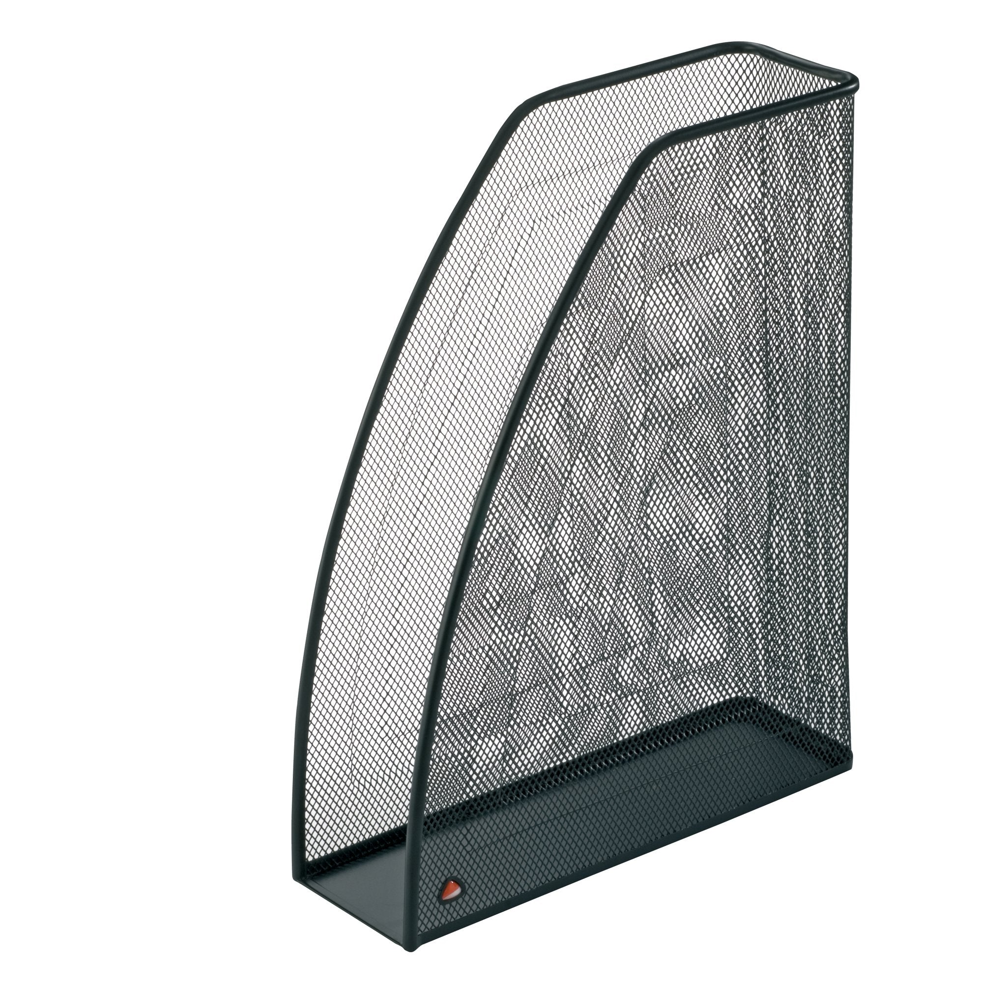 alba-portariviste-mesh-rete-metallica-nero