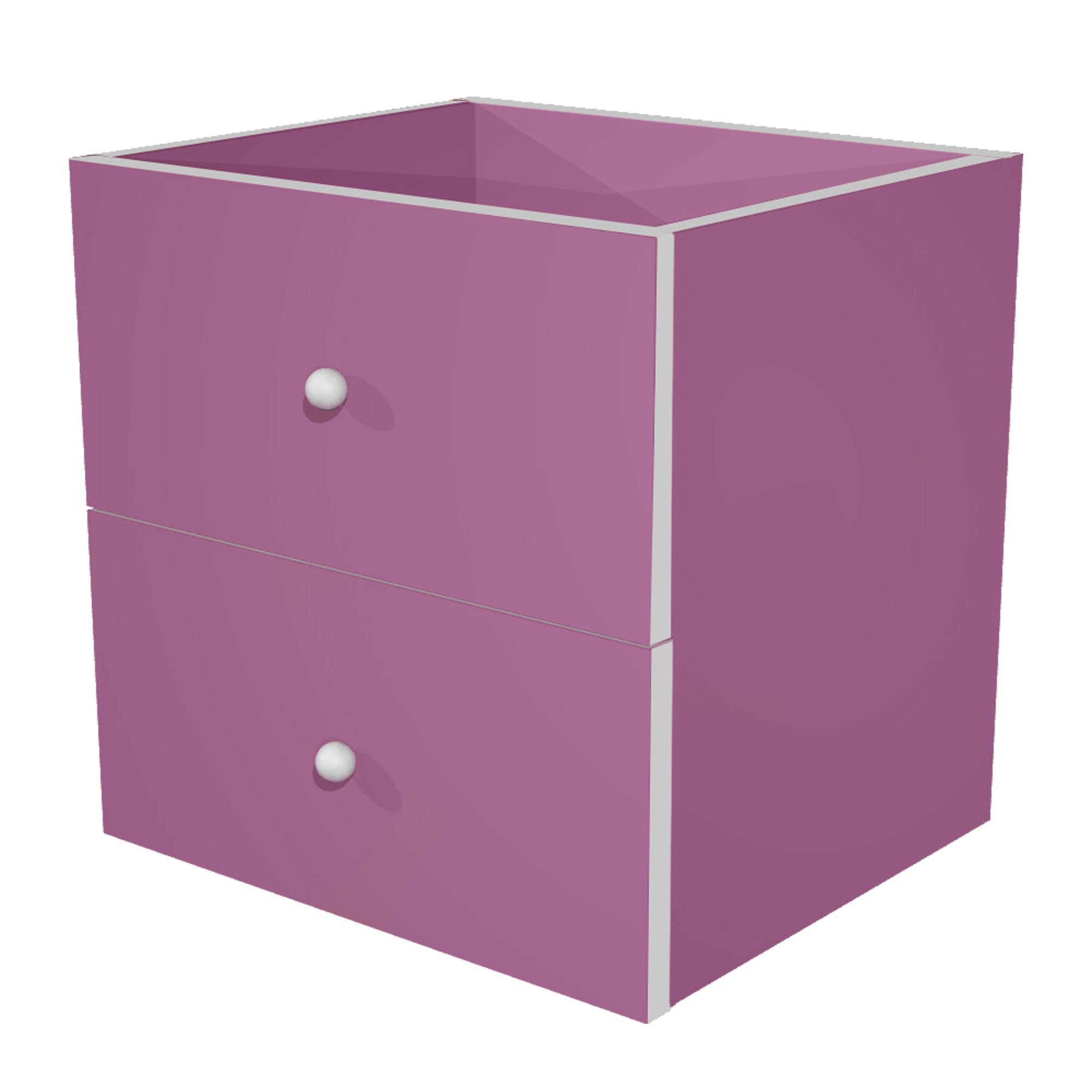 artexport-cassettiera-2cass-viola-libreria-rainbow
