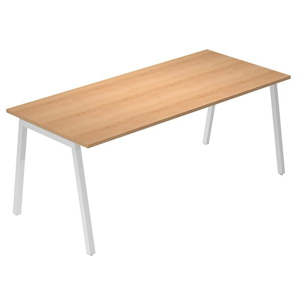 artexport-scrivania-lineare-easy-struttura-bianca-gambe-inclinate-160x80cm-piano-faggio