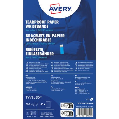 avery-braccialetti-identificativi-intyvek-resistenti-allacqua-conf-500-pz-blu-fluo-tyvbl-50