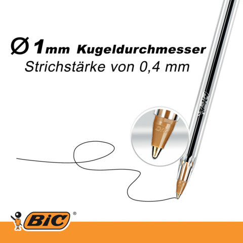 bic-penna-sfera-cristal-m-1-mm-verde-conf-50-pezzi-8373629