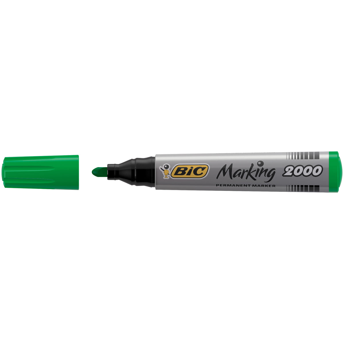 bic-scatola-12-marcatori-2000-verde-p-tonda-permanente