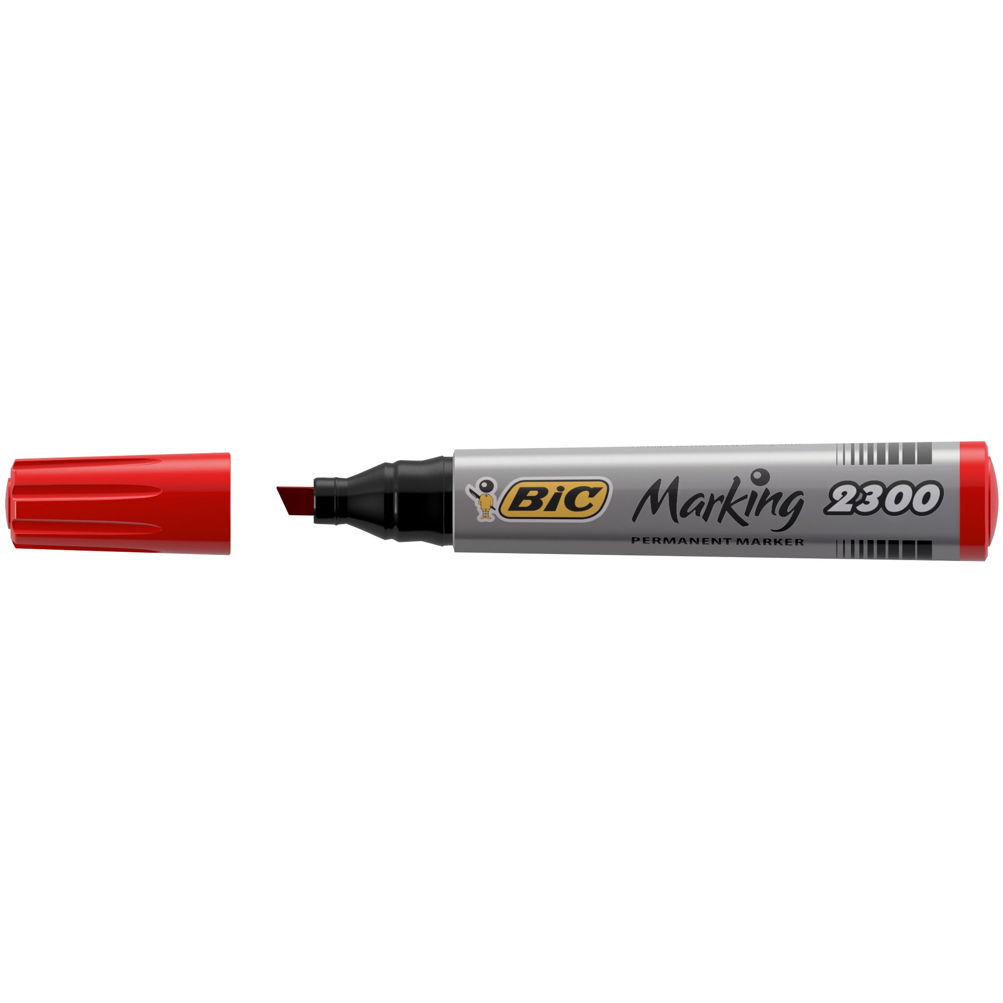 bic-scatola-12-marcatori-2300-rosso-p-scalpello-permanente