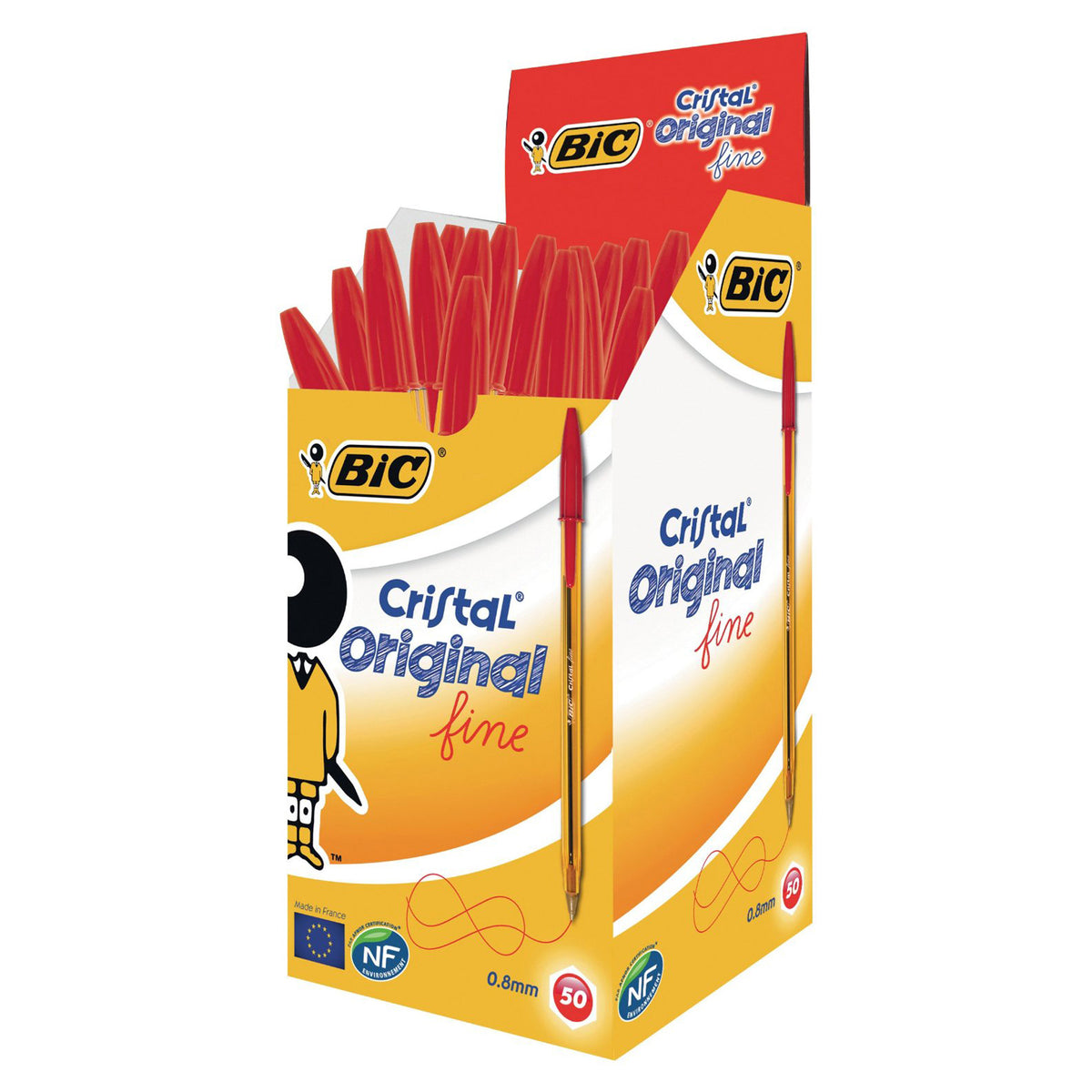 bic-scatola-50-penna-sfera-cristal-fine-0-8mm-rosso