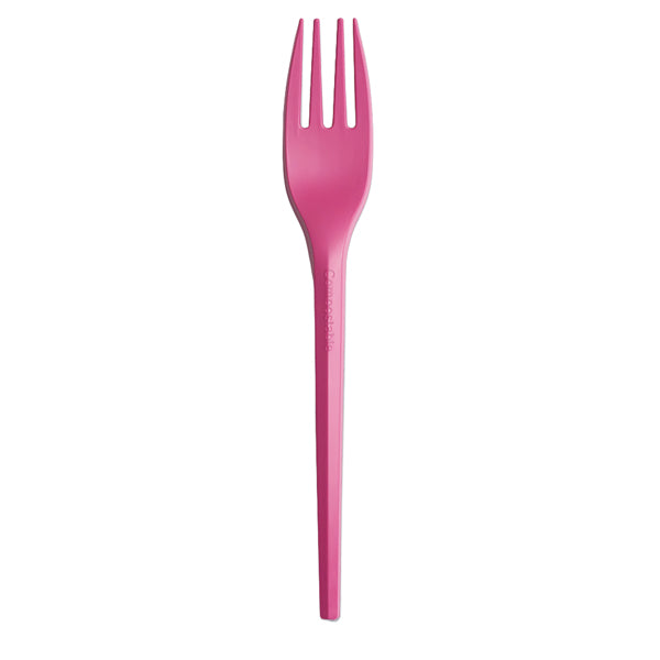 big-party-20-forchette-monouso-ecocolor-cpla-16cm-fucsia
