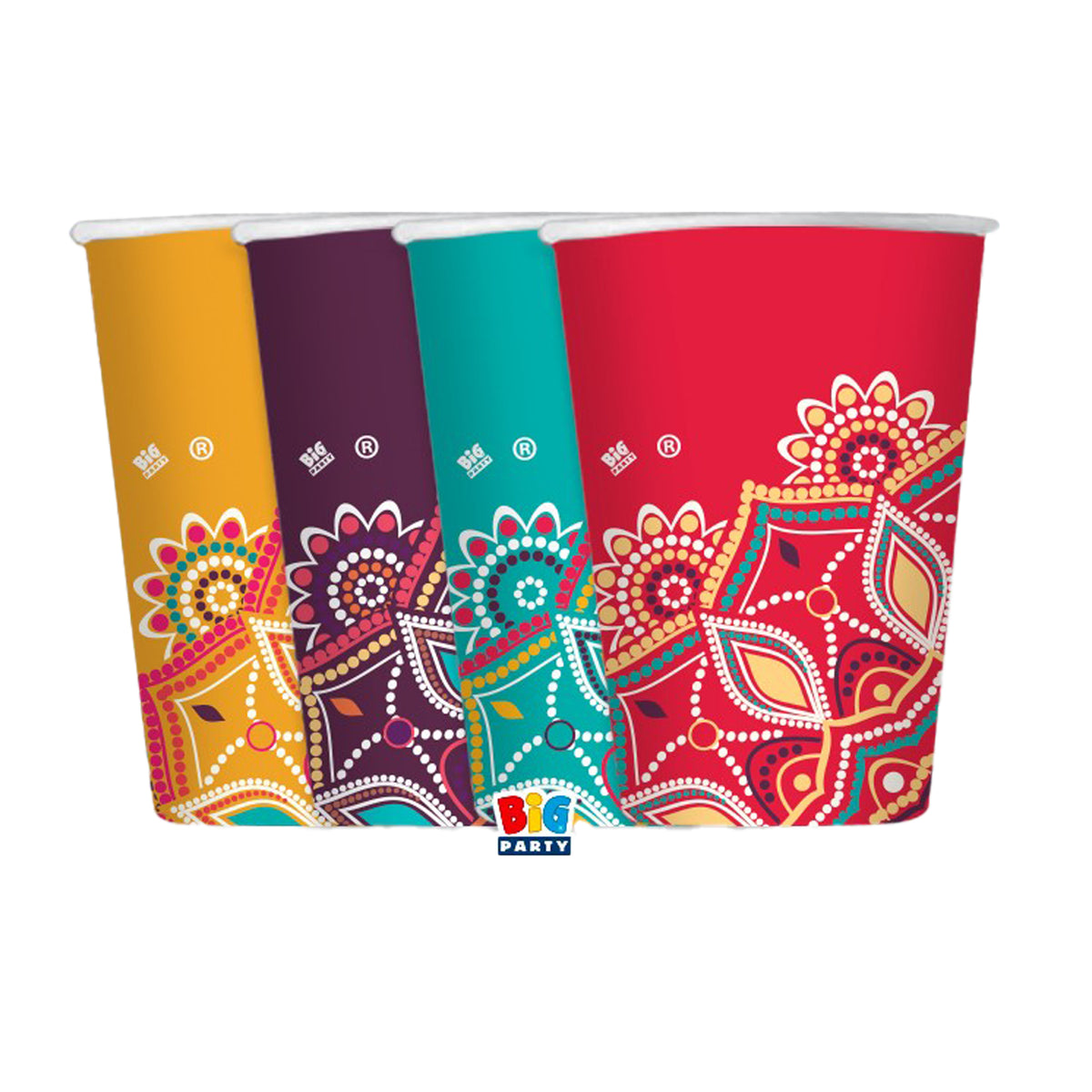 big-party-8-bicchieri-carta-cc-200-mandala