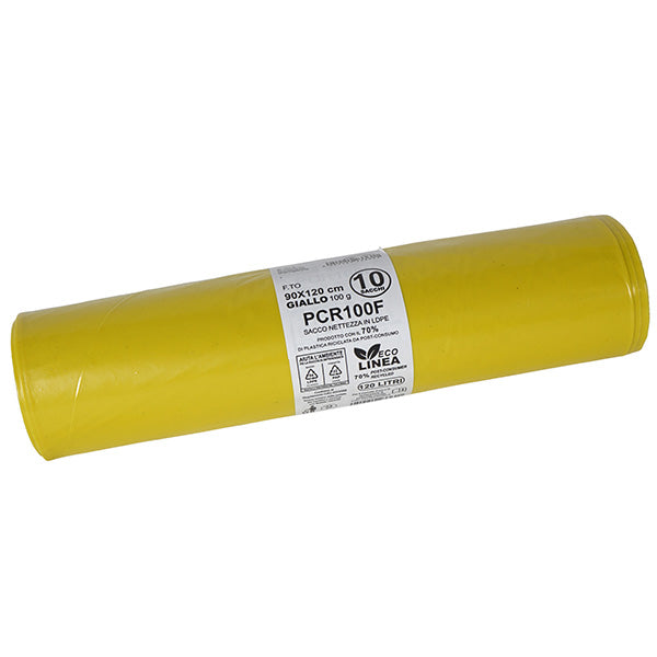 bio-extrusion-10-sacchi-rifiuti-pcr-120l-90x120cm-100gr-giallo