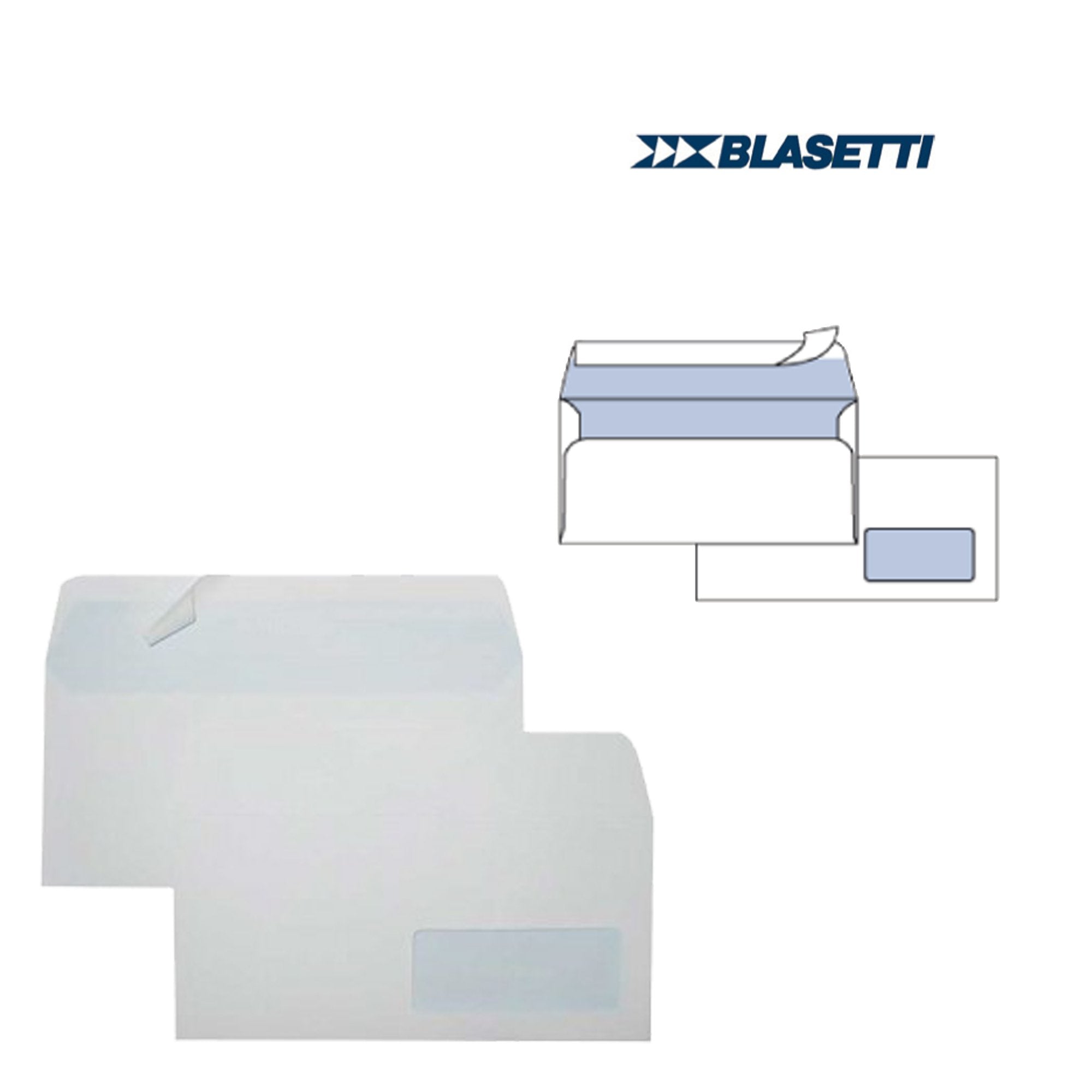blasetti-500-buste-bianche-110x230mm-90gr-c-finestra-superstrip