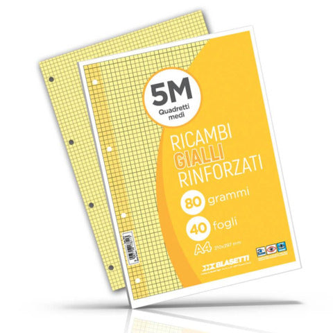 blasetti-ricambi-rinforzati-colorati-quaderni-anelli-a4-80-g-mq-40-ff-5-mm-giallo-7811