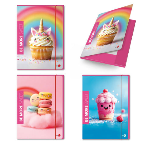 bm-arti-grafiche-cartelline-tre-lembi-elastico-be-more-sweet-a4-conf-6-pezzi-assortiti-0122628