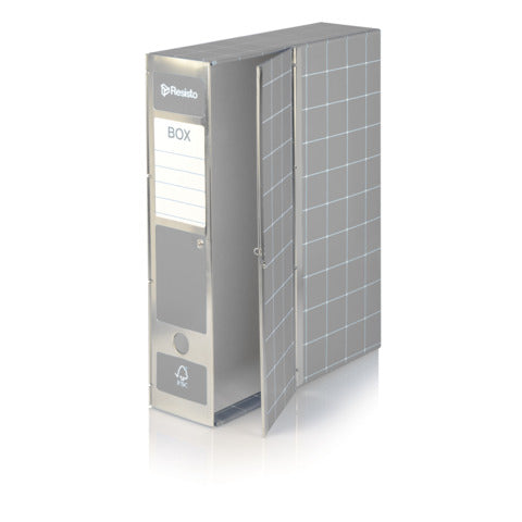 brefiocart-scatola-cerniera-metallo-box-1-apertura-parziale-37-5x29-5-cm-dorso-9-cm-grigio-resx101-gr
