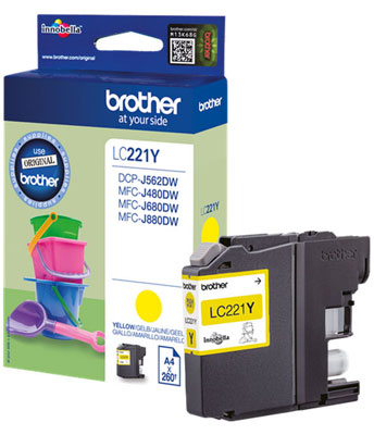brother-lc221y-cartuccia-originale