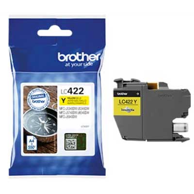 brother-lc422y-cartuccia-originale