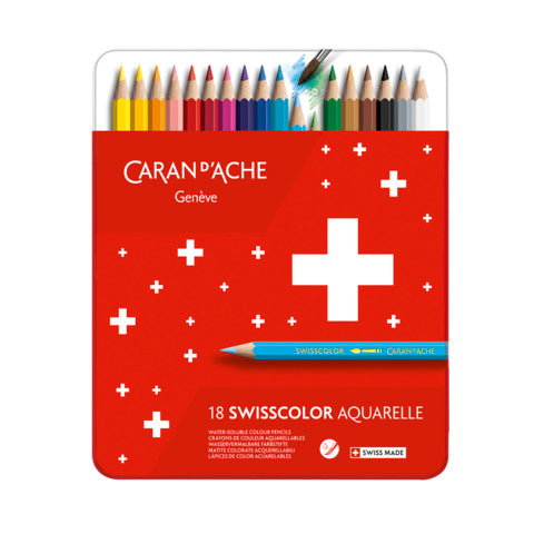 carand-ache-matite-colorate-acquerellabili-carandache-swisscolor-conf-18-colori-assortiti-1285718