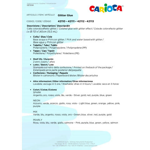 carioca-colla-colorata-10-5-ml-effetto-glitter-blister-6-pezzi-colore-neon-42111