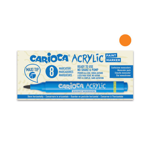 carioca-marcatore-acrilico-punta-maxi-arancio-45296-08
