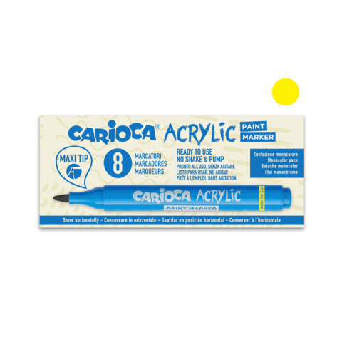 carioca-marcatore-acrilico-punta-maxi-giallo-45296-05