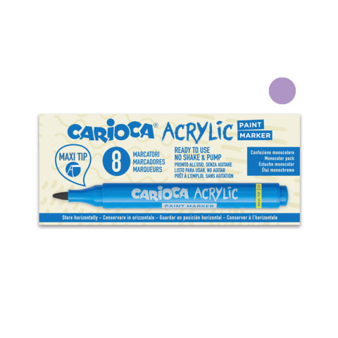 carioca-marcatore-acrilico-punta-maxi-lilla-45296-09