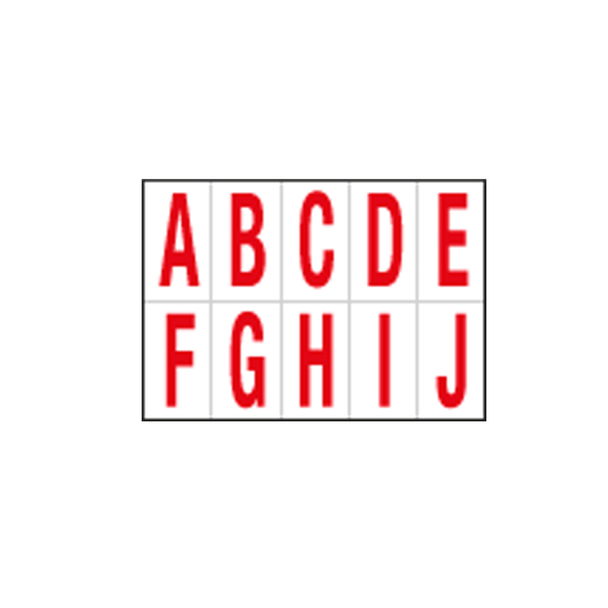 cartelli-segnalatori-foglio-10-lettere-autoadesivi-j-rosso-bianco-56x99mm