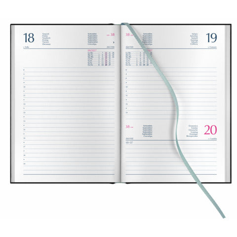 cartucciaperfetta-agenda-giornaliera-2027-s-d-abbinati-copertina-gommata-11x16-5-cm-verde-scuro-27-205ft-c12