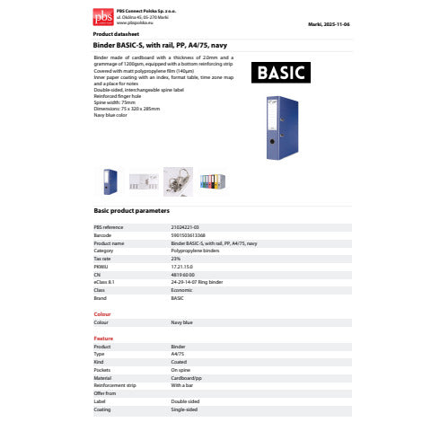 cartucciaperfetta-registratore-leva-senza-custodia-binder-basic-s-pp-a4-dorso-8-cm-blu-navy-21024221-03