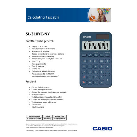 casio-calcolatrice-tascabile-solare-batteria-display-10-cifre-blu-sl-310yc-ny-w-ep