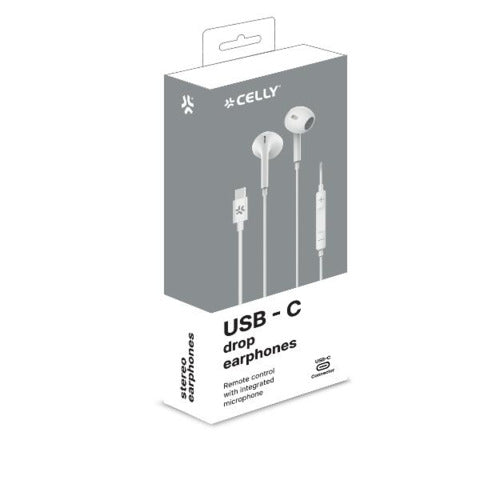 celly-auricolari-filo-in-ear-connettore-usb-c-cavo-1-2-m-bianco-pc2usbcearpdrop